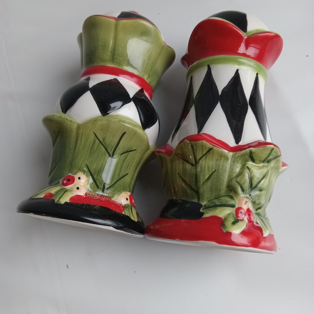 Set salt and pepper shakers Christmas